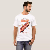 Smokin’ Bacon Bliss T-Shirt - Größe im Stil! (Vorne ganz)