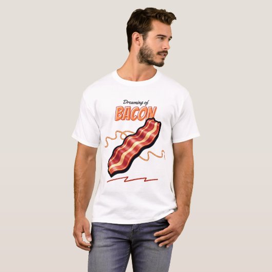 Smokin’ Bacon Bliss T-Shirt - Größe im Stil! (Vorne ganz)