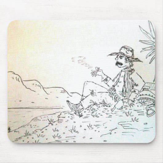 Smokin Cowboy Mousepad (Vorne)