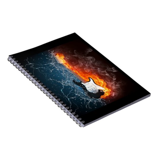 SMOKIN GITARRE NOTIZBLOCK (Rechte Seite)