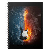 SMOKIN GITARRE NOTIZBLOCK (Vorderseite)