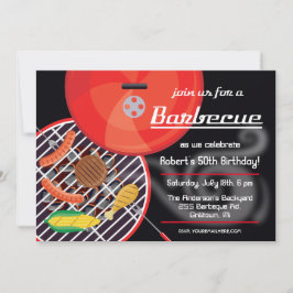 Smokin GRILLEN Grill Party Einladung