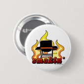 Smokin GRILLEN-Liebhaber Button (Vorne & Hinten)
