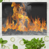 Smokin GRILLEN Ribs Küchentuch (Gefaltet)