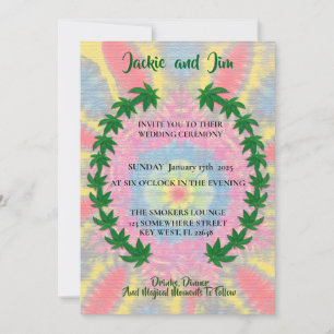 Smokin' heiße Hochzeit Einladung