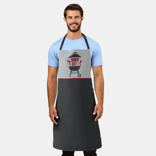 Smokin' Hot GRILLEN Master Schürze (Getragen)