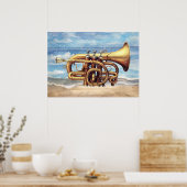 Smokin' Hot Music Posters Poster (Küche)