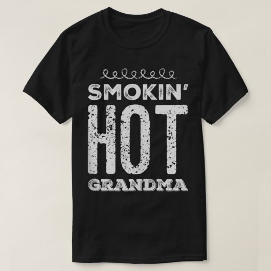 Smokin Hot Oma T-Shirt (Design vorne)