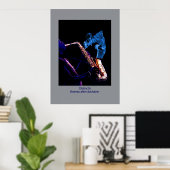 Smokin' Jazz Poster (Heimbüro)