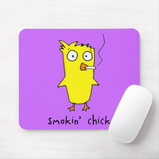 Smokin' Küken Mousepad (Mit Mouse)