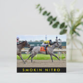 Smokin Nitro Postkarte (Stehend Vorderseite)