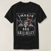 Smokin Pit GRILLEN Feinschmecker Feuergrill Cookou T-Shirt (Design vorne)