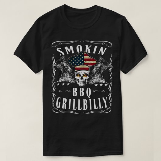 Smokin Pit GRILLEN Feinschmecker Feuergrill Cookou T-Shirt (Design vorne)