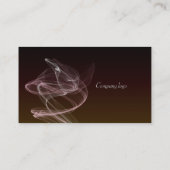 Smokin Stilett-Absatz-Schuh-Kunst-Visitenkarte Visitenkarte (Rückseite)