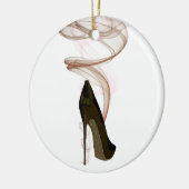 Smokin Stilett-Schuh-Kunst Keramikornament (Links)