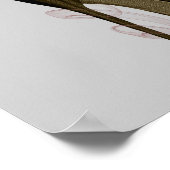 Smokin' Stiletto Shoe Art Poster (Ecke)