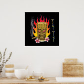 Smokin' Tiki Tiki! Poster (Küche)