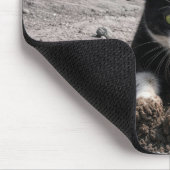 Smoking-Cat-Gräbt-einen-Mondkrater Mousepad (Ecke)