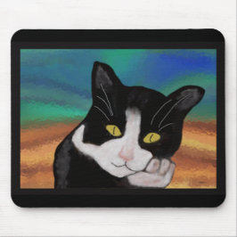 Smoking die Katze Mousepad