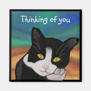 Smoking die Katzen-Magneten Magnet