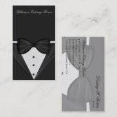 Smoking gemalt visitenkarte (Vorne/Hinten)