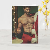 SMOKING HOT CHRISTMAS KARTE (Gelbe Blume)