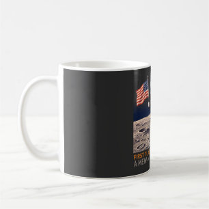 Smoking-Katze auf dem Mond-Astronaut lustiges Retr Kaffeetasse