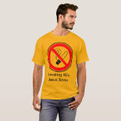 Smoking Kills and Jesus Saves T-Shirt (Vorne ganz)