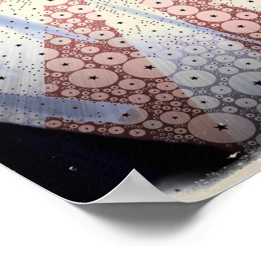 Smoking Nun Canvas Print Poster (Ecke)