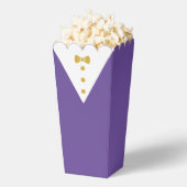Smoking-Popcorn-Boxen mit schwarzer Fliege Geschenkschachtel (Geplatzt)