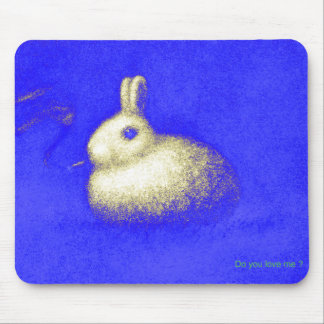 Smoking Rabbit Mousepad