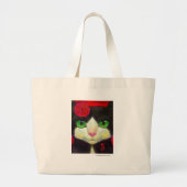 SMOKINGcat-TASCHE Jumbo Stoffbeutel (Vorne)