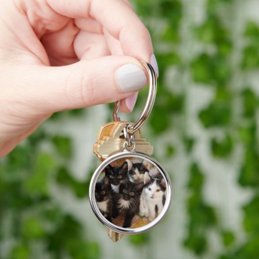 Smokings-Kätzchen Schlüsselanhänger (Hand)