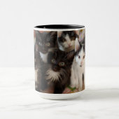 Smokings-Kätzchen Tasse (Zentrum)