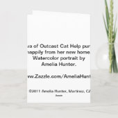 Smokings-Katze Ankündigung (Rückseite)