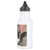 Smokings-Katze Edelstahlflasche (Rechts)
