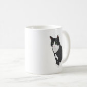 Smokings-Katze Kaffeetasse (VorderseiteRechts)