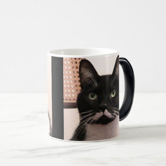 Smokings-Katze Verwandlungstasse (VorderseiteRechts)