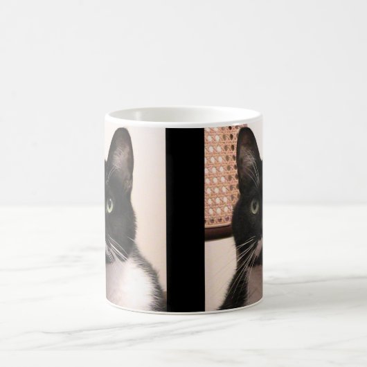 Smokings-Katze Verwandlungstasse (Mittel)