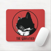 Smokings-Katzen-Mausunterlage Mousepad (Mit Mouse)