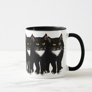 Smokings-Katzengeschenke u. -grüße Tasse