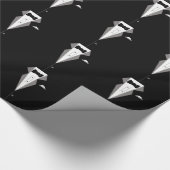 Smokings-Kunst Geschenkpapier (Ecke)