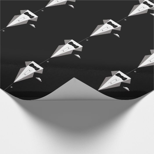 Smokings-Kunst Geschenkpapier (Ecke)