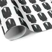 Smokings-Packpapier Geschenkpapier (Rolleneckpunkt)