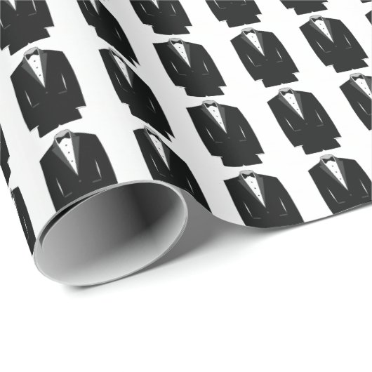 Smokings-Packpapier Geschenkpapier (Rolleneckpunkt)