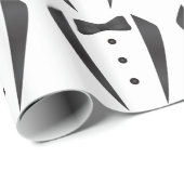 Smokingshochzeitsgeschenke und -stützen für geschenkpapier (Rolleneckpunkt)