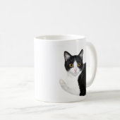 Smokingskatze Kaffeetasse (VorderseiteRechts)