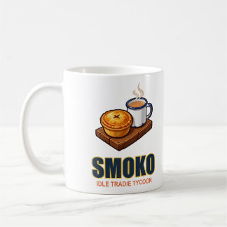 Smoko-Tasse, Pie und Cuppa Tradie-Geschenk Kaffeetasse