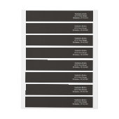 Smoky Black Upscale Color Complementierung (Bogen)