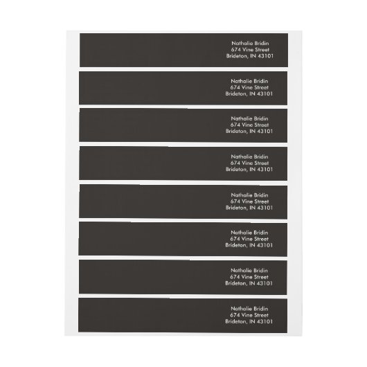 Smoky Black Upscale Color Complementierung (Bogen)